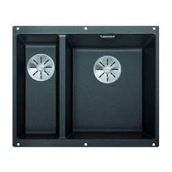 Blanco Subline 340/160-U Silgranit INFINO чаша справа