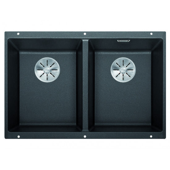 Blanco Subline 350/350-U Silgranit INFINO