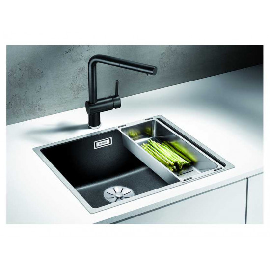 Blanco Subline 500-IF Silgranit SteelFrame InFino