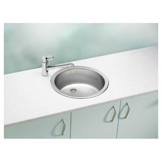 ALVEUS FORM 10 NAT-60 FI 450 1X нерж.сталь мойка