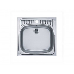 ALVEUS BASIC 130 NAT-60 465X465 1X нерж.сталь мойка