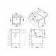 ALVEUS BASIC 130 NAT-60 465X465 1X нерж.сталь мойка