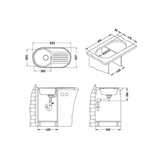 ALVEUS FORM 40 NAT-90 832X437 1X  нерж.сталь