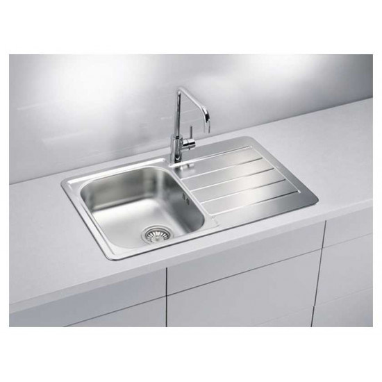 ALVEUS LINE 80 NAT-90 790X500 1X нерж.сталь мойка