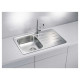 ALVEUS LINE 80 NAT-90 790X500 1X нерж.сталь мойка
