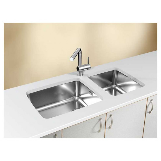 ALVEUS  LUNO 40 SAT 90 FI 480X400 U нерж.сталь