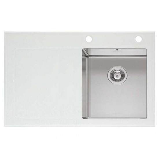 Imenza Charisma 1B 1D  (86X53) белая (чаша справа)