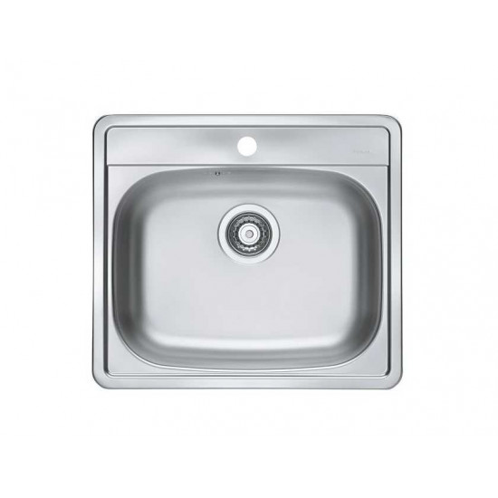 ALVEUS MORE 10 NAT-90 560X500 1X  нерж.сталь