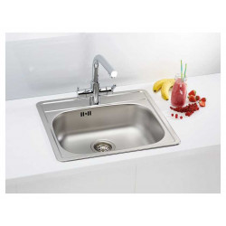 ALVEUS MORE 10 NAT-90 560X500 1X  нерж.сталь