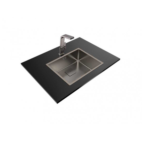 Teka FLEXLINEA RS15 50.40 SQ PVD TITANIUM нерж. сталь пол.