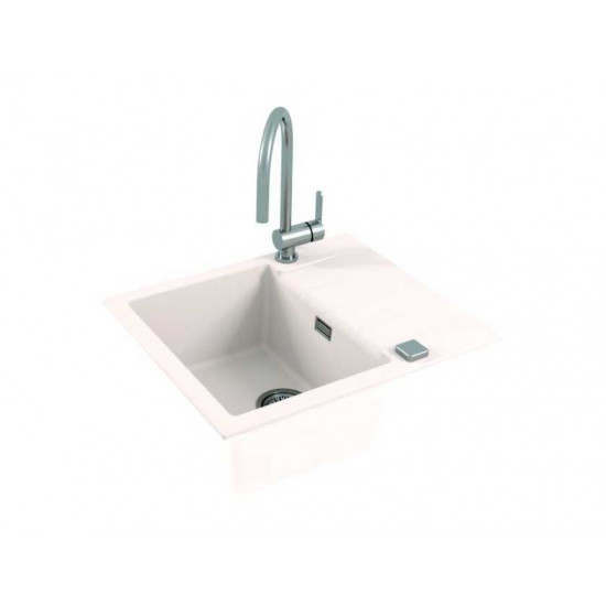 ALVEUS GRANITAL CADIT 10 ARCTIC - G11 590 X 500 белый