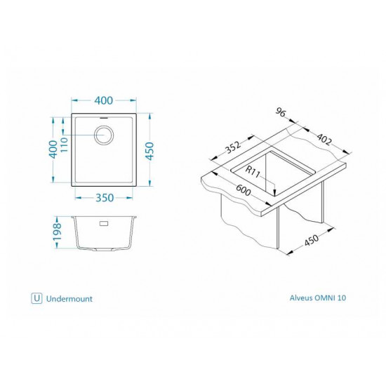 ALVEUS OMNI 10 GRANITAL CARBON-G91