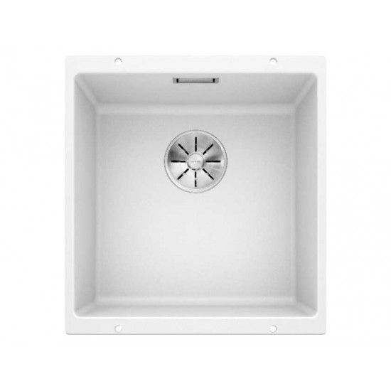 Blanco Subline 400-U Silgranit(мягкий белый) INFINO