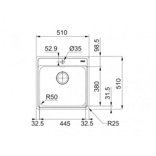 Franke BCX 610-51 TL