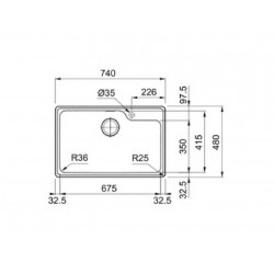 Franke BCX 610-74 TL