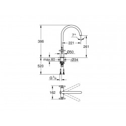 Grohe Atrio суперсталь