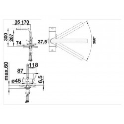 Blanco FONTAS II черный