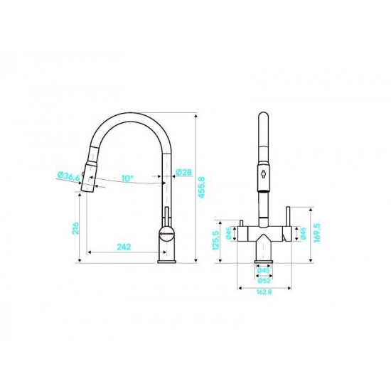 Kuchenstern BRUNN-FS черный