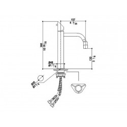 MGS 011545238B T45 S (матовый) смеситель MGS