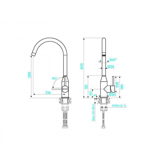 Kuchenstern TIDA нерж.сталь