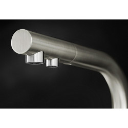 Blanco FONTAS II сатин тёмная  сталь