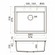 Кухонная мойка Omoikiri Daisen 57 Artgranit