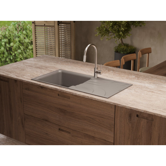 Кухонная мойка Omoikiri Yasugata 100 Tetogranit