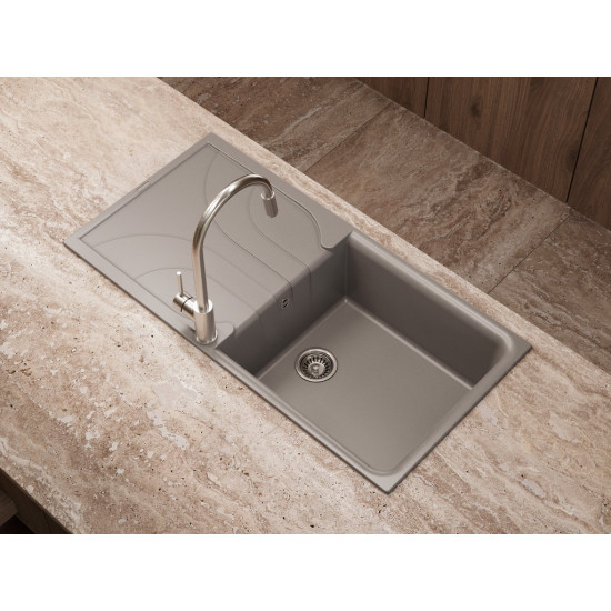 Кухонная мойка Omoikiri Yasugata 100 Tetogranit