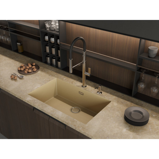 Кухонная мойка Omoikiri Yamakawa 75T-U/I Tetogranit