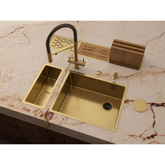 Кухонная мойка Omoikiri Taki 54-U/IF Side SF нержавеющая сталь