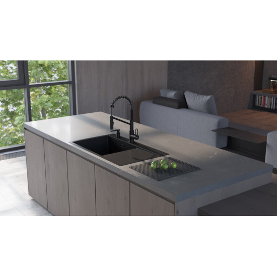 Кухонная мойка Omoikiri Akisame 86 Side нерж. сталь