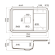Кухонная мойка OMOIKIRI TASOGARE 78 ARTGRANIT