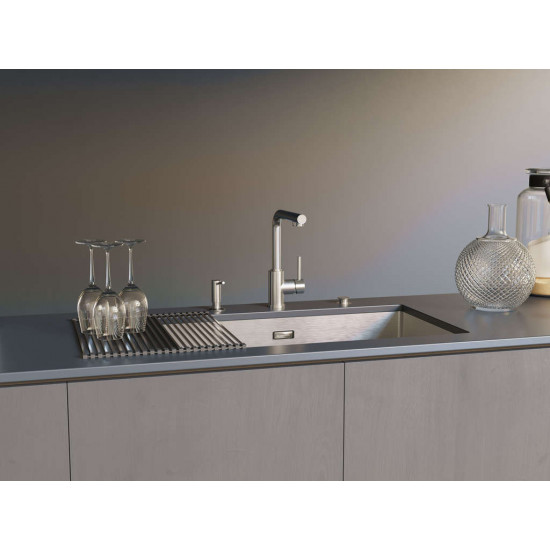 Кухонная мойка OMOIKIRI TAKI 74-U/IF нержавеющая сталь