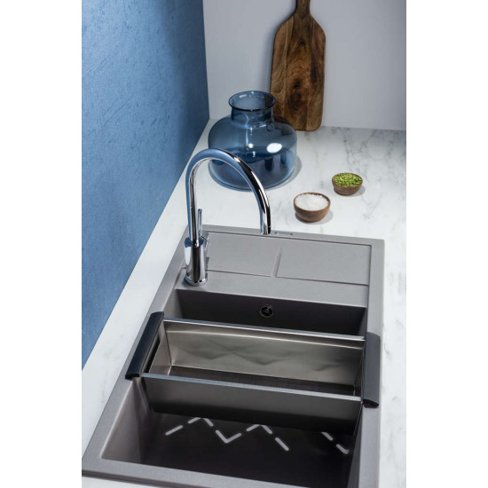 Кухонная мойка OMOIKIRI SUMI 78-LB TETOGRANIT