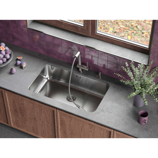 Кухонная мойка OMOIKIRI OMI 76-U/I-IN нержавеющая сталь