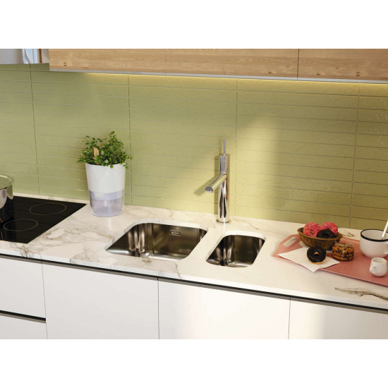 Кухонная мойка OMOIKIRI OMI 20-U нержавеющая сталь