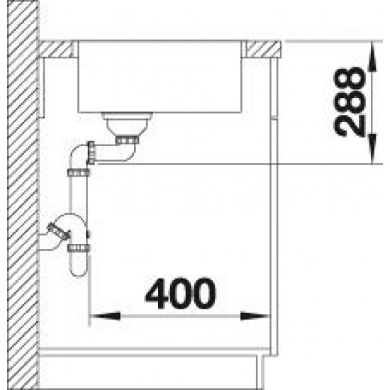 Кухонная мойка BLANCO ZEROX 700-IF Dark Steel