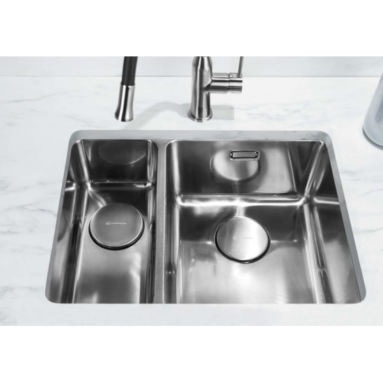 Кухонная мойка OMOIKIRI TADZAVA 58-2-U/I нержавеющая сталь
