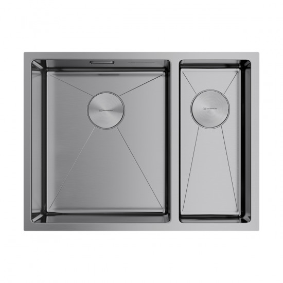 Кухонная мойка OMOIKIRI TAKI 58-2-U/IF нержавеющая сталь