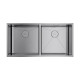 Кухонная мойка OMOIKIRI TAKI 86-2-U/IF нержавеющая сталь