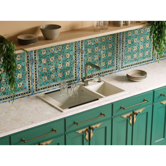 Кухонная мойка OMOIKIRI TEDORI 86-2-LB TETOGRANIT