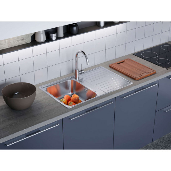 Кухонная мойка OMOIKIRI SAGAMI 79-IN нержавеющая сталь