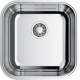 Кухонная мойка OMOIKIRI OMI 44-U/I Quadro нержавеющая сталь