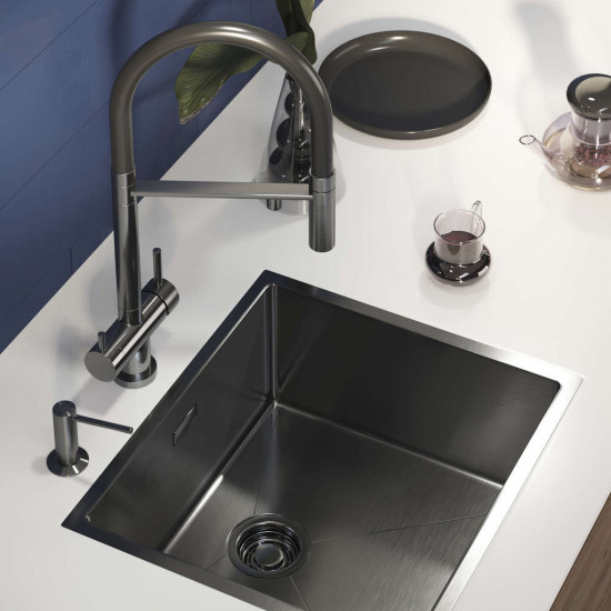 Кухонная мойка OMOIKIRI TAKI 49-U/IF нержавеющая сталь