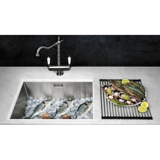Кухонная мойка OMOIKIRI TAKI 49-U/IF нержавеющая сталь