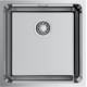 Кухонная мойка OMOIKIRI TADZAVA 44-U/I-IN Quadro нержавеющая сталь