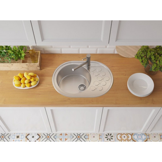 Кухонная мойка OMOIKIRI KASUMIGAURA 65-IN нержавеющая сталь
