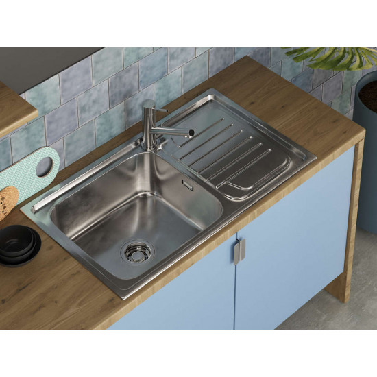 Кухонная мойка OMOIKIRI HARUNA 86 нержавеющая сталь