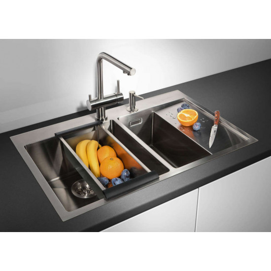 Кухонная мойка OMOIKIRI AKISAME 78-2 нерж. сталь