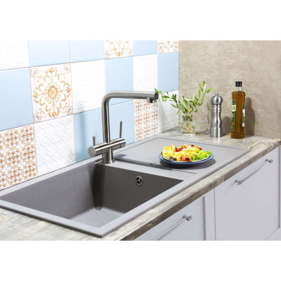 Кухонная мойка OMOIKIRI SUMI 100 TETOGRANIT